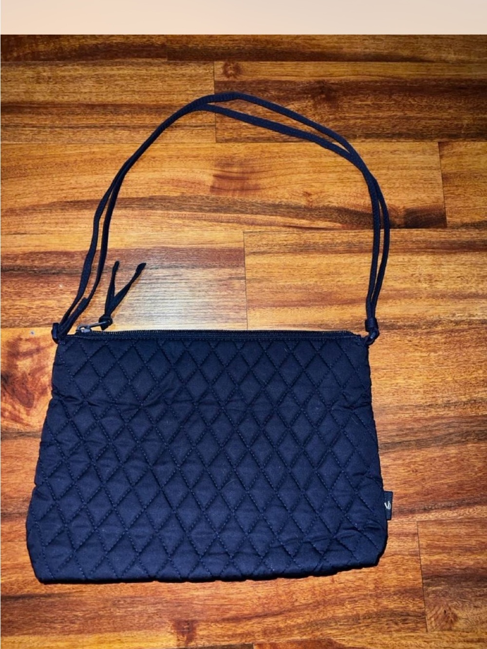 Vera Bradley Black Quilted Shoulder Crossbody